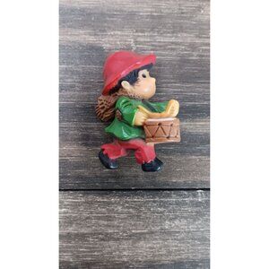 Vintage Hallmark Cards Brooch Pin Plastic Drummer Boy